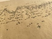 Asemic Sound Mappings Sergisi Asemik Resmi 31x66 cm 001 - 5