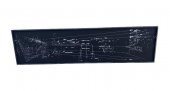 Asemic Sound Mappings Sergisi Asemik Resmi 62x244 cm 011 - 1