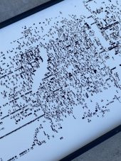Asemic Sound Mappings Sergisi Asemik Resmi 62x244 cm 009 - 3