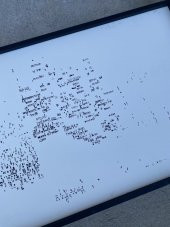 Asemic Sound Mappings Sergisi Asemik Resmi 62x244 cm 010 - 6
