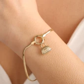 14 Ayar Altın Balık sırtı Bileklik Kısmetim Form thumbnail 1