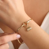 14 Ayar Altın Balık sırtı Bileklik Kısmetim Form thumbnail 2