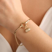 14 Ayar Altın Balık sırtı Bileklik Kısmetim Form thumbnail 3