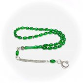 Bilek Boy Beyzi Model Püsküllü 4-7mm Ateş Sıkma Kehribar Tesbih thumbnail 2