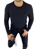 Ce-Ce 3455 Erkek Basic Sıfır Yaka Triko Kazak thumbnail 2