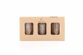 Porland Botanical Mini 3lü Bardak Takımı 100cc - 1