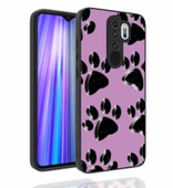 Zore Xiaomi ile uyumlu Redmi Note 8 Pro Kılıf Desenli Kamera Korumalı Parlak Nora Kapak - 5