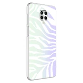 Zore Xiaomi ile uyumlu Redmi Note 9 Pro 5G Kılıf M-Blue Desenli Kapak - 3