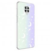 Xiaomi Redmi Note 9 Pro 5G Kılıf M-Blue Desenli Kapak - 1