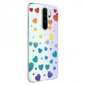Xiaomi Redmi Note 8 Pro Kılıf M-Blue Desenli Kapak - 2