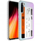 Xiaomi Redmi Note 8 Kılıf Airbag Kenarlı Renkli Desenli Silikon Elegans Kapak - 1