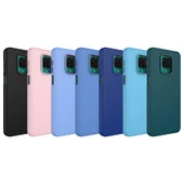 Zore Xiaomi ile uyumlu Redmi Note 9 Pro Kılıf Metal Çerçeve ve Buton Tasarımlı Silikon Luna Kapak - 2