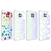 Zore Xiaomi ile uyumlu Redmi Note 9 Pro 5G Kılıf M-Blue Desenli Kapak - 2
