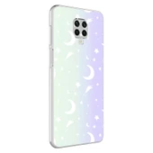 Zore Xiaomi ile uyumlu Redmi Note 9 Pro 5G Kılıf M-Blue Desenli Kapak - 6
