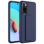 Zore Xiaomi ile uyumlu Redmi Note 11 Global Kılıf Qstand Kapak - 6