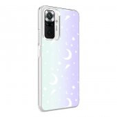 Xiaomi Redmi Note 10 Pro Kılıf M-Blue Desenli Kapak - 2