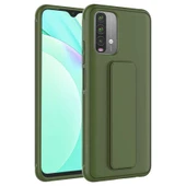 Zore Xiaomi ile uyumlu Redmi Note 10 Kılıf Qstand Kapak - 5