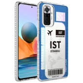 Zore Xiaomi ile uyumlu Redmi Note 10 Pro Kılıf Airbag Kenarlı Renkli Desenli Silikon Elegans Kapak - 5
