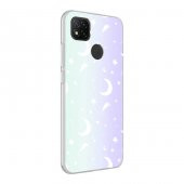 Xiaomi Redmi 9C Kılıf M-Blue Desenli Kapak - 1