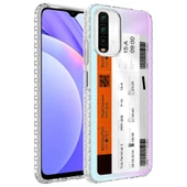 Zore Xiaomi ile uyumlu Redmi Note 10 Kılıf Airbag Kenarlı Renkli Desenli Silikon Elegans Kapak - 10