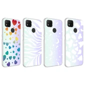 Zore Xiaomi ile uyumlu Redmi 9C Kılıf M-Blue Desenli Kapak - 2