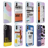 Zore Xiaomi ile uyumlu Redmi 9A Kılıf Airbag Kenarlı Renkli Desenli Silikon Elegans Kapak - 2
