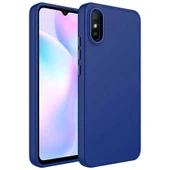 Zore Xiaomi ile uyumlu Redmi 9A Kılıf Metal Çerçeve ve Buton Tasarımlı Silikon Luna Kapak - 6