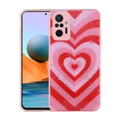 Zore Xiaomi ile uyumlu Redmi Note 10 Pro Kılıf Simli Desenli Kamera Korumalı Parlak Popy Kapak - 6