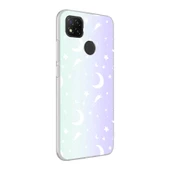 Zore Xiaomi ile uyumlu Redmi 9C Kılıf M-Blue Desenli Kapak - 6