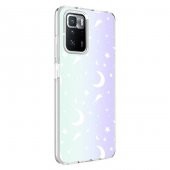Xiaomi Redmi 10 Kılıf M-Blue Desenli Kapak - 1
