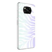 Zore Xiaomi ile uyumlu Poco X3 Kılıf M-Blue Desenli Kapak - 3