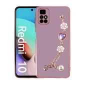 Zore Xiaomi ile uyumlu Redmi 10 Kılıf El Tutamaçlı Kamera Korumalı Taka Silikon Kapak - 4