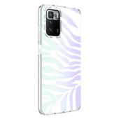 Zore Xiaomi ile uyumlu Redmi 10 Kılıf M-Blue Desenli Kapak - 3