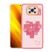 Zore Xiaomi ile uyumlu Poco X3 Kılıf M-Fit Desenli Kapak - 3