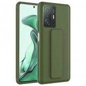 Xiaomi Mi 11T 5G Kılıf Qstand Kapak - 1