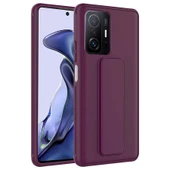 Zore Xiaomi ile uyumlu Mi 11T 5G Kılıf Qstand Kapak - 11