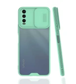 Zore Vivo ile uyumlu Y20S Kılıf Lensi Kapak - 8