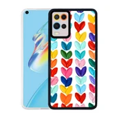 Zore Oppo ile uyumlu A54 4G Kılıf M-Fit Desenli Kapak - 6