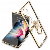 Huawei P50 Pocket Kılıf Yüzüklü Kıpta Kapak - 1