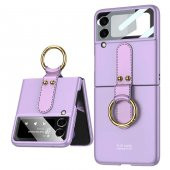 Galaxy Z Flip 3 Kılıf Flip Ring Kıpta Kapak - 2
