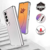 Zore Galaxy ile uyumlu Z Fold 4 Kılıf Vonn Kapak - 3