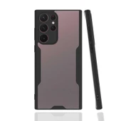 Zore Galaxy ile uyumlu S22 Ultra Kılıf Parfe Kapak thumbnail 6