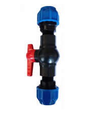 Kaplin Plastik Kollu Hat Vanası 32mm-1" - 1