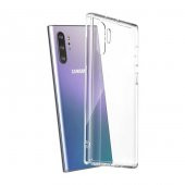 Galaxy Note 10 Plus Kılıf Kamera Korumalı Süper Silikon Kapak - 1