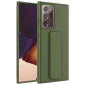 Zore Galaxy ile uyumlu Note 20 Ultra Kılıf Qstand Kapak - 5