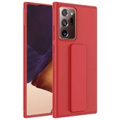 Zore Galaxy ile uyumlu Note 20 Ultra Kılıf Qstand Kapak - 7