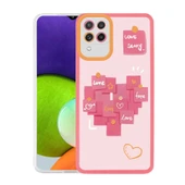Zore Galaxy ile uyumlu M32 Kılıf M-Fit Desenli Kapak - 3