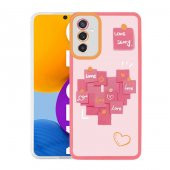 Galaxy M52 Kılıf M-Fit Desenli Kapak - 2