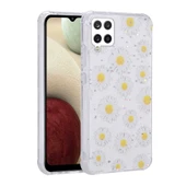 Zore Galaxy ile uyumlu M33 Kılıf Simli Desenli Kamera Korumalı Parlak Popy Kapak - 1