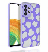 Galaxy A53 5G Kılıf Desenli Kamera Korumalı Parlak Nora Kapak - 1